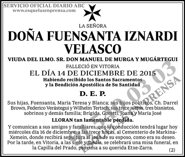 Fuensant Iznardi Velasco